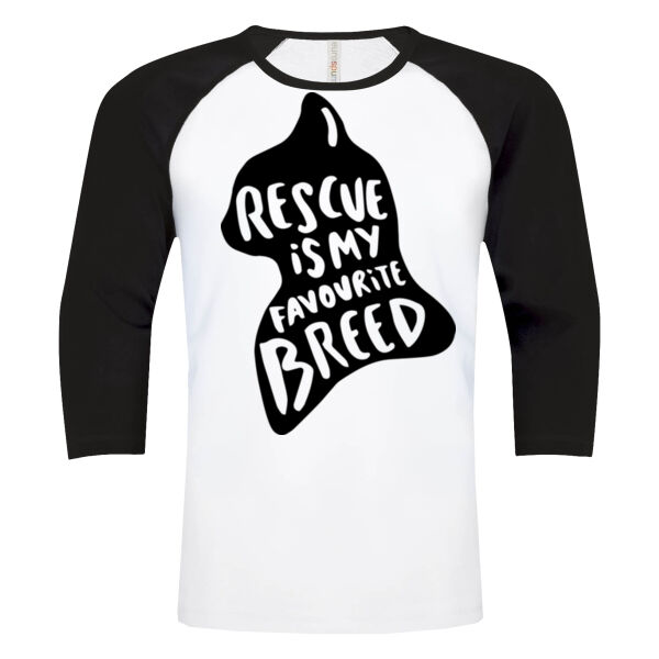 Baseball Tee Rescue Cat Thumbnail